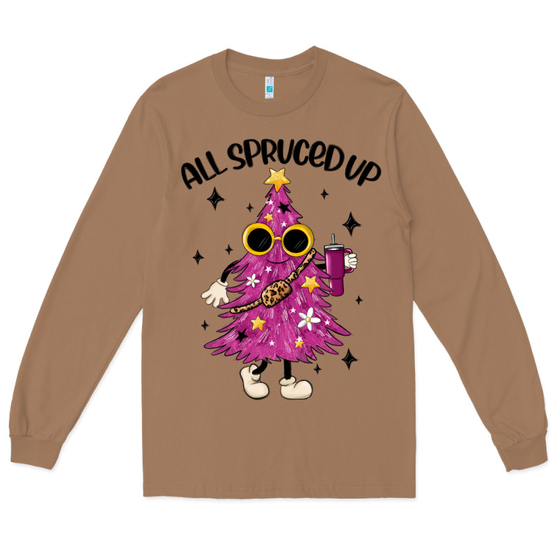 All Spruced Up Long Sleeve Tee by MaliasSmallBusiness | Teevron