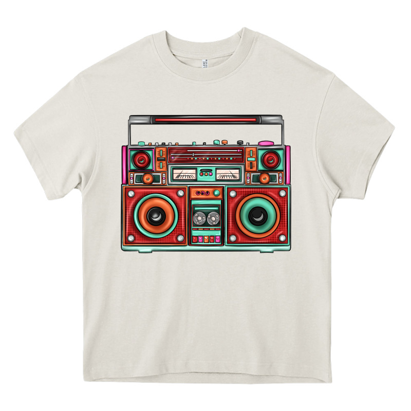 Boombox Heavy Core Tee by FaDigitalArtStudio | Teevron