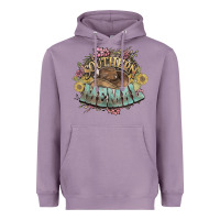 Lavender Southern Memal western flowers Heavyweight Hoodie - HowdyJamesFarm