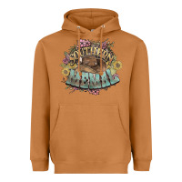 Meerkat Southern Memal western flowers Heavyweight Hoodie - HowdyJamesFarm