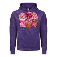 Cloud Purple breast cancer coffee cups Vintage Hoodie - NancyCooperArtShop