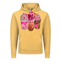 Vintage Mustard breast cancer coffee cups Vintage Hoodie - NancyCooperArtShop