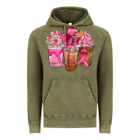 Vintage Olive breast cancer coffee cups Vintage Hoodie - NancyCooperArtShop