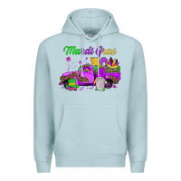 Blue Mist mardi gras truck gnome Premium Hoodie - JahusDesignShop