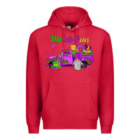 Cardinal mardi gras truck gnome Premium Hoodie - JahusDesignShop