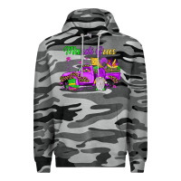Slate Camo mardi gras truck gnome Premium Hoodie - JahusDesignShop