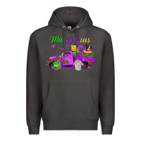 Smoke mardi gras truck gnome Premium Hoodie - JahusDesignShop