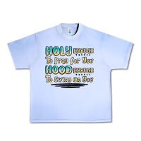Grape Ice holy enough to pray for you hood enough to swing o Urban Heavy Tee - MaliasSmallBusiness