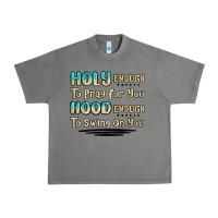 Tornado holy enough to pray for you hood enough to swing o Urban Heavy Tee - MaliasSmallBusiness