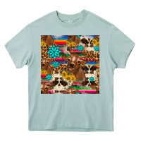 Arona western sunflower bucket cow seamless pattern Heavy Core Tee - HRA Design Shop