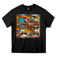 Black western sunflower bucket cow seamless pattern Heavy Core Tee - HRA Design Shop