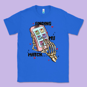 Finding My Match Classic Tee Designed By Maliassmallbusiness