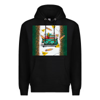 Black back to school truck Premium Hoodie - TumblerDesignByShophia