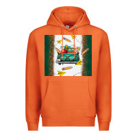 Carrot back to school truck Premium Hoodie - TumblerDesignByShophia