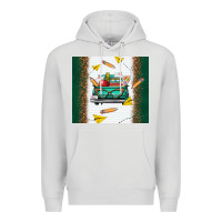 Dove Grey back to school truck Premium Hoodie - TumblerDesignByShophia