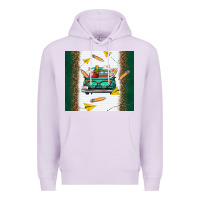 Lilac back to school truck Premium Hoodie - TumblerDesignByShophia