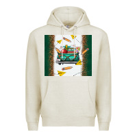 Oatmeal Heather back to school truck Premium Hoodie - TumblerDesignByShophia