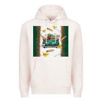 Pale Pink back to school truck Premium Hoodie - TumblerDesignByShophia