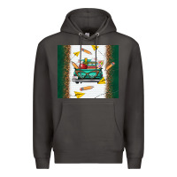 Smoke back to school truck Premium Hoodie - TumblerDesignByShophia