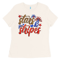 Bone stars and stripes Ladies Tee - HRA Design Shop