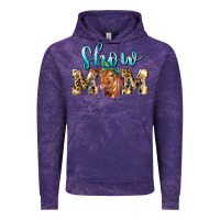 Cloud Purple Western Show Mom Red Angus Vintage Hoodie - LillyAllenDesigns