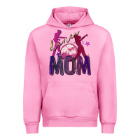 Fuchsia Pink Dance mom Mother's Day Urban Hoodie - FaDigitalArtStudio