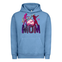 Pigment Pebble Blue Dance mom Mother's Day Urban Hoodie - FaDigitalArtStudio