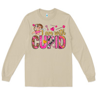 Mushroom i am with cupid Long Sleeve Tee - NancyCooperArtShop