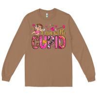 Toasted Coconut i am with cupid Long Sleeve Tee - NancyCooperArtShop