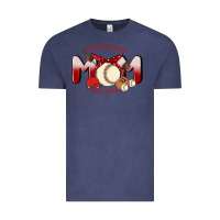 Vintage Denim baseball mom Vintage Tee - MaliasSmallBusiness