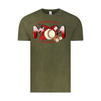 Vintage Olive baseball mom Vintage Tee - MaliasSmallBusiness