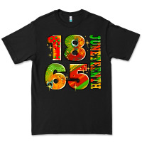 Black 1865 juneteenth Premium Tee - AdoDesignShop