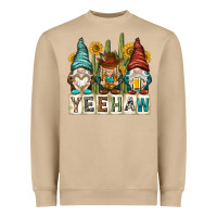 Mushroom yeehaw with gnomies Heavyweight Sweatshirt - NancyCooperArtShop