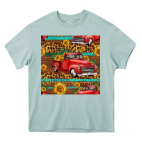 Arona western farm truck seamless pattern Heavy Core Tee - HRA Design Shop