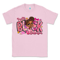 Bubblegum Pink Pretty Black Educated Classic Tee - CowhideDigitalArt