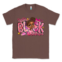 Chestnut Pretty Black Educated Classic Tee - CowhideDigitalArt
