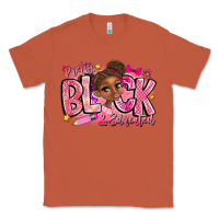 Copper Pretty Black Educated Classic Tee - CowhideDigitalArt