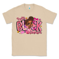 Mushroom Pretty Black Educated Classic Tee - CowhideDigitalArt