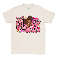 Natural Pretty Black Educated Classic Tee - CowhideDigitalArt