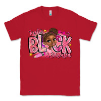Red Pretty Black Educated Classic Tee - CowhideDigitalArt