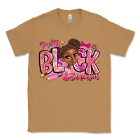 Toasted Coconut Pretty Black Educated Classic Tee - CowhideDigitalArt