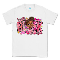 White Pretty Black Educated Classic Tee - CowhideDigitalArt
