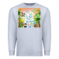 Heather Grey it's five o'clock somewhere Premium Sweatshirt - TumblerDesignByShophia