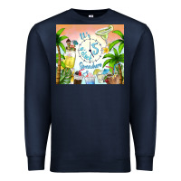 Navy it's five o'clock somewhere Premium Sweatshirt - TumblerDesignByShophia