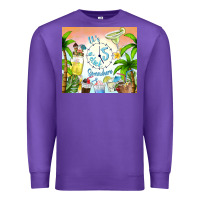 Purple it's five o'clock somewhere Premium Sweatshirt - TumblerDesignByShophia