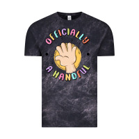 Cloud Black officially a handful Vintage Tee - MaliasSmallBusiness