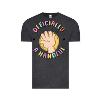 Vintage Black officially a handful Vintage Tee - MaliasSmallBusiness