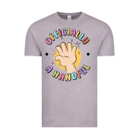 Vintage Zinc officially a handful Vintage Tee - MaliasSmallBusiness