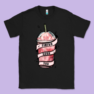 Finish Your Tbr Classic Tee Designed By Maliassmallbusiness