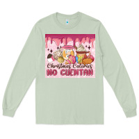Matcha christmas calories no cuentan Long Sleeve Tee - MaliasSmallBusiness